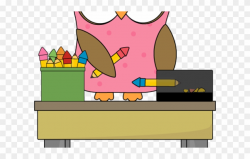 Pencil Sharpener Clipart Eraser - Owl Classroom Clipart - Png ...