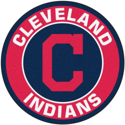 Fan Mats MLB Cleveland Indians Roundel Mat