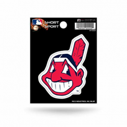 Amazon.com : MLB Cleveland Indians Short Sport Decal, Chief ...