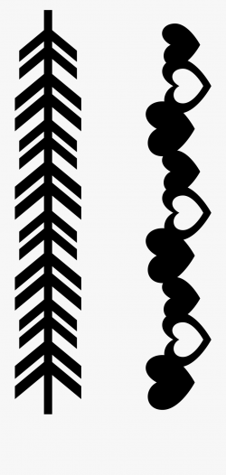 Clip Art Free Arrow Border Clipart - Line Border Clipart ...