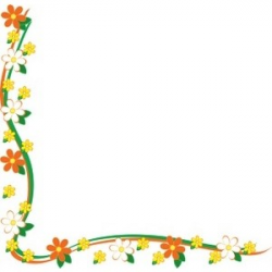 Flower border clip art borders flowers image - Clipartix