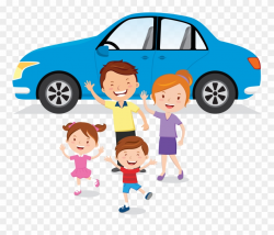Family Car Clipart Png Transparent Png (#1328443) - PinClipart