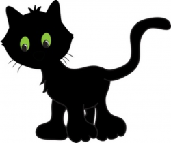 Animated black cat clipart jpg - Clipartix