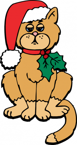 Free Christmas Cat Clipart, Download Free Clip Art, Free ...