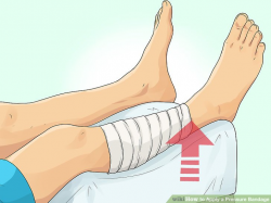 How to Apply a Pressure Bandage (with Pictures) - wikiHow