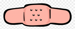 Vector Illustration Of Band-aid Adhesive Compression Clipart ...