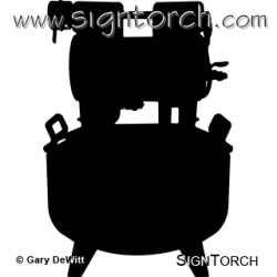 Air Compressor 6 = : SignTorch, Turning images into vector ...