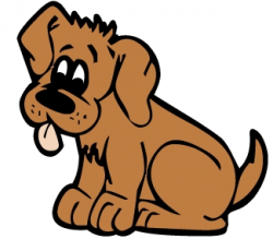 Brown Dog Clipart - Clip Art Library