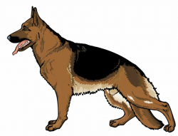 Free German Shepherd Silhouette Clip Art, Download Free Clip ...