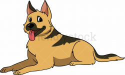 German Shepherd Dog Lying Down in 2019 | German shepherd ...