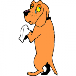 Dog Sad clipart, cliparts of Dog Sad free download (wmf, eps ...