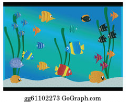 Fish Tank Clip Art - Royalty Free - GoGraph
