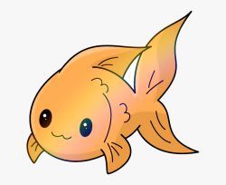 Fish Clipart Kawaii - Kawaii Cute Fish Draw , Free ...