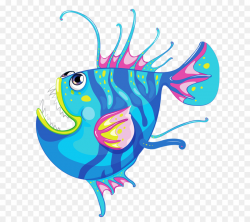 Fish Cartoon clipart - Fish, Sea, Illustration, transparent ...