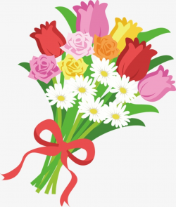Bouquet Of Flowers Clipart & Free Clip Art Images #31796 ...