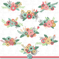 Free Vintage Flower Cliparts, Download Free Clip Art, Free Clip Art ...