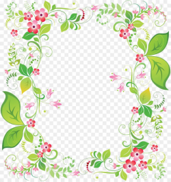 Best HD Flower Frame Clip Art Image » Free Vector Art, Images ...