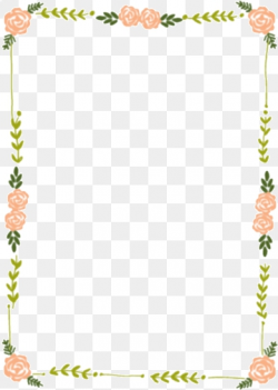 Flower Frame Png, Vector, PSD, and Clipart With Transparent ...