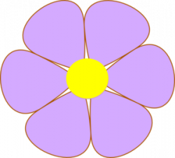 Purple Flower Clip Art at Clker.com - vector clip art online ...