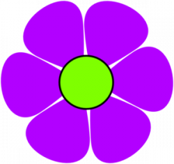 Purple Flowers Clipart Md Flower Power - Clipart1001 - Free Cliparts