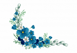 Blue Flower Transparent Background Free PNG Images & Clipart ...