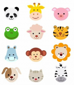 Free Cute Jungle Animal Clipart | Free Images at Clker.com - vector ...