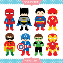 Free Superhero Cliparts, Download Free Clip Art, Free Clip Art on ...