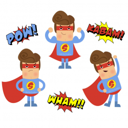 Free Superhero Cliparts, Download Free Clip Art, Free Clip Art on ...