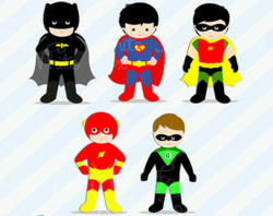 Free Superhero Cliparts, Download Free Clip Art, Free Clip Art on ...