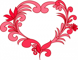 Fancy Heart Cliparts - Cliparts Zone