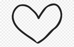Heart Images Clipart - Hand Drawn Heart Png Transparent Png ...