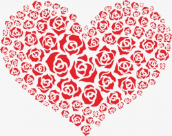 Rose Heart, Rose Clipart, Heart Clipart, Rose PNG Image and Clipart ...