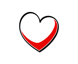 outline heart png clipart transparent without background image ...