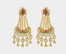 Earring Gold Jewellery Jewelry design Kundan, Jewellery ...
