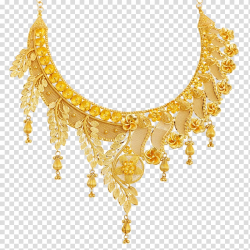 Gold-colored statement necklace, India Earring Jewellery ...