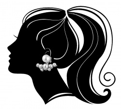 Lady Wearing Jewelry Clipart