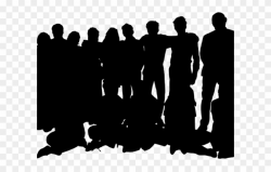 Crowd Clipart Transparent Background - Crowd People ...