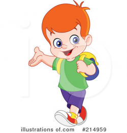 School Boy Clipart #214959 - Illustration by yayayoyo