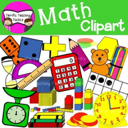 Math Supplies Clip Art (Back to School)