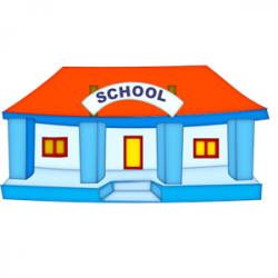 Primary School Buildings Clipart