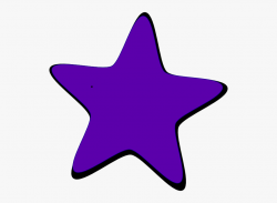 Clip Art At Clker - Purple Star Clipart , Transparent ...