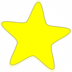 Yellow Star 2 Clip Art at Clker.com - vector clip art online ...