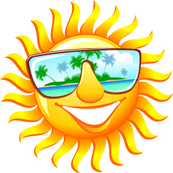 Elements of summer sun vector art Free vector in ...