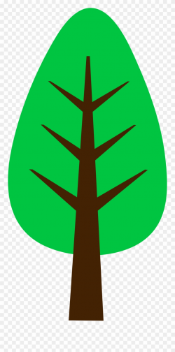 Simple - Tree Clipart Simple - Png Download (#360) - PinClipart