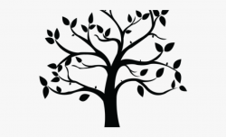 Forest Clipart Silhouette - Simple Silhouette Tree Clipart ...
