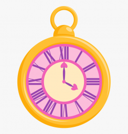 Clock Clipart Alice In Wonderland - Alice In Wonderland Clock Clip ...