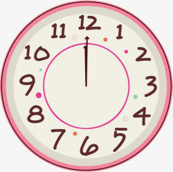 Colorful clock clipart 4 » Clipart Portal