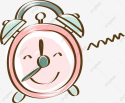 Creative Cute Alarm Clock, Cute Clipart, Clock Clipart, Lovely PNG ...