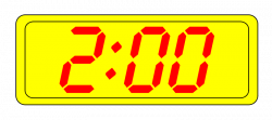 Free Clipart: Digital Clock | manio1