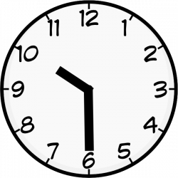 Half Past 10 Cliparts - Cliparts Zone